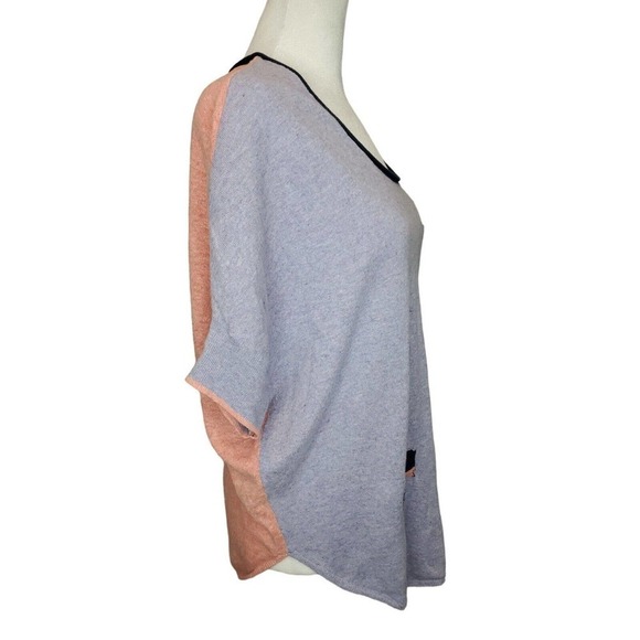 zaket and plover Tops - Zaket & Plover Womens Sz M Linen/Cotton Purple & Pink Top Sweater